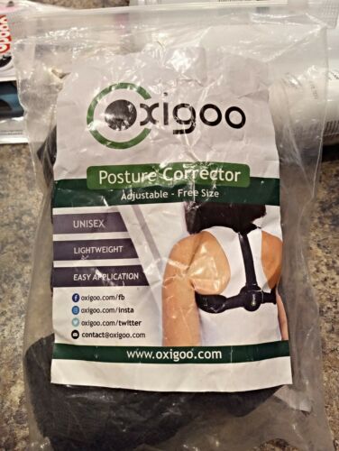 Oxigoo~Posture corrector~Unisex~Free SizeLightweight~Free Size~New in Package~