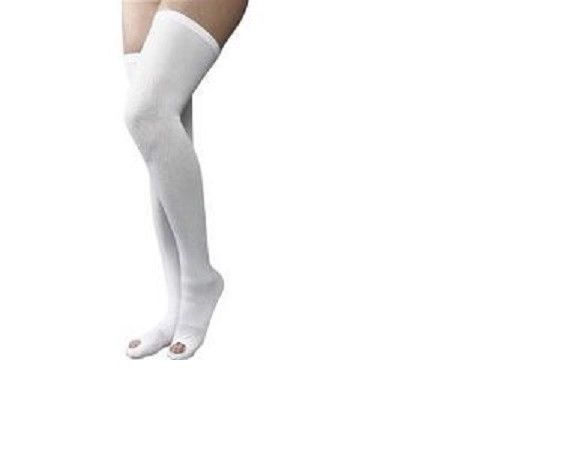 Cardinal Health Compression Stockings Anti Embolism 23640-345,M-Long thigh 12 PR