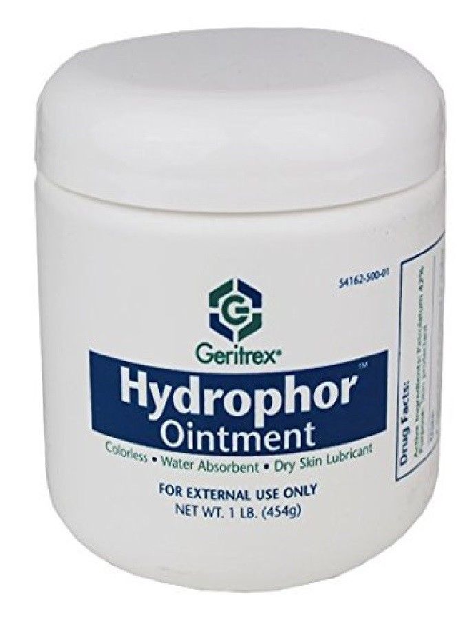 Geritrex Hydrophor Skin Ointment 16 Oz Jar Rehydrates dry Chapped or Chafed Skin