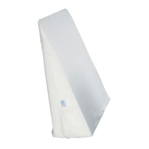 NEW HERMELL 7CEFzz1 1 EA Foam Slant Wedge w/White Zip Cover, 24 X 24 X 7.5