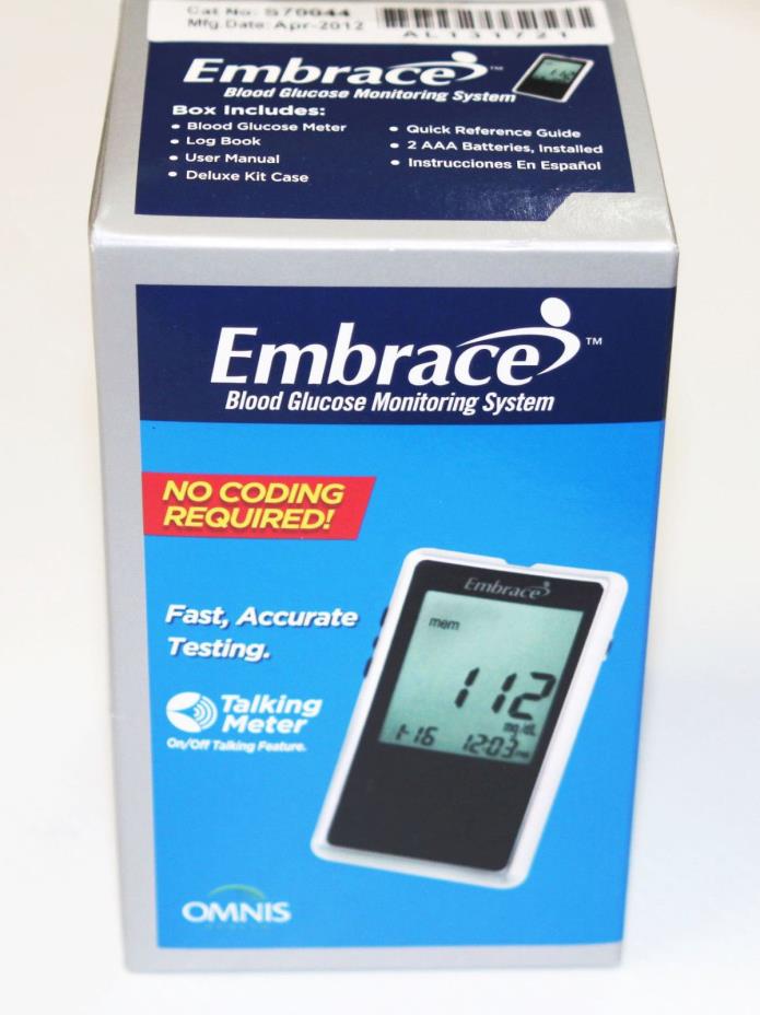 Lot of 20 - Embrace Blood Glucose Monitoring System Diabetic Meter (NIP Expired)