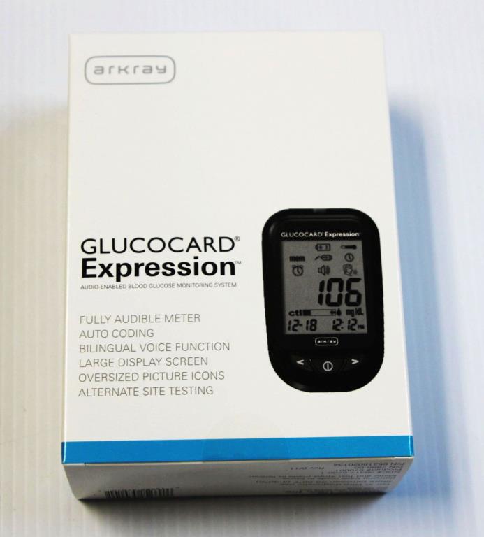 (Case of 4) Arkray Glucocard Expression Blood Glucose Monitor/Meter S70138 NIP