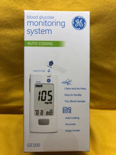 Glucose Monitoring Diabetes Blood Sugar Monitor Meter Test Strip Tester 1 Each