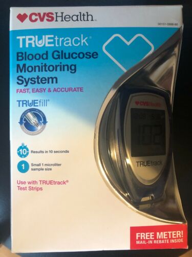 TRUE TRACK blood glucose monitoring system brand new Expires 7/31/2018