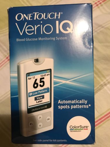 NIB One Touch Verio IQ Blood Glucose Monitoring System