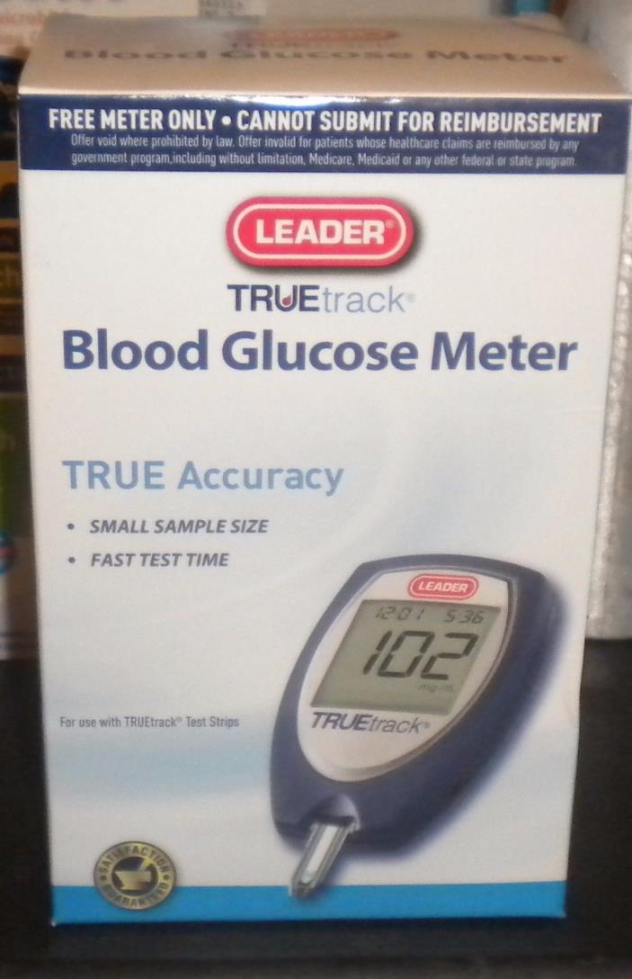 NEW LEADER TRUETRACK Blood Glucose Meter
