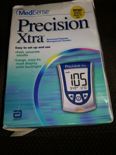 Precision Xtra Advanced Diabetes Management System MediSense New Opened Box