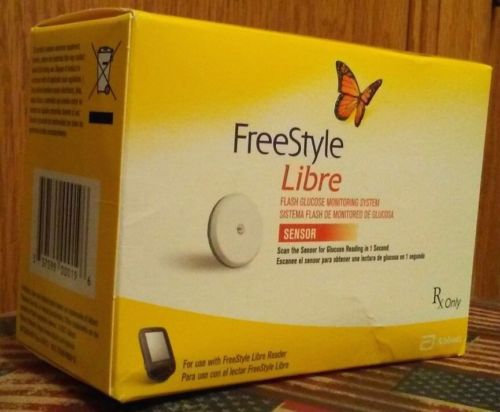 Libre Diabetes Glucose Monitoring Testing Sensor Freestyle Expire 2/28/2019