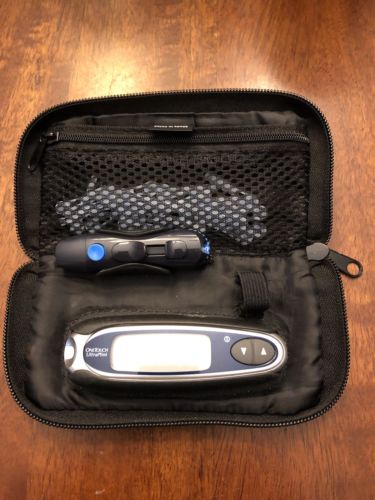 One Touch Ultra Mini Blood Glucose Meter & One Touch Lancing Device Plus Lancets