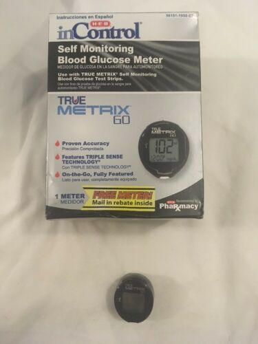 HEB inControl Self Monitoring Blood Glucose Meter 56151-1950-02 Ships For Free