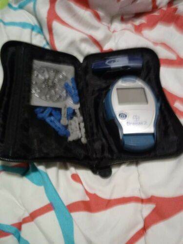 Ascensia Breeze Blood Glucose Monitoring System w/ Extras
