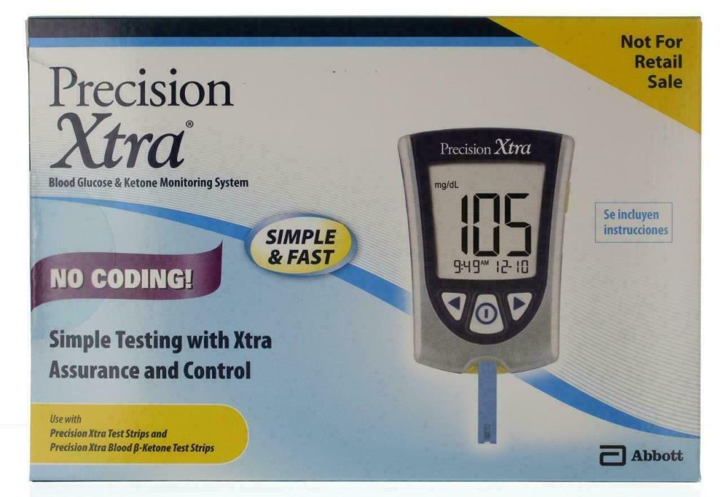 Abbott Precision Xtra Blood Glucose and Ketone Monitoring System Meter