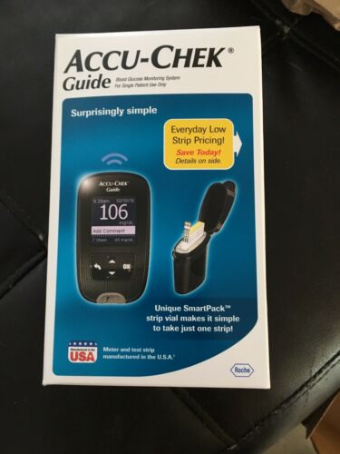 ACCU-CHEK GUIDE Blood Glucose Monitoring System Meter 05/07/2020 Brand New