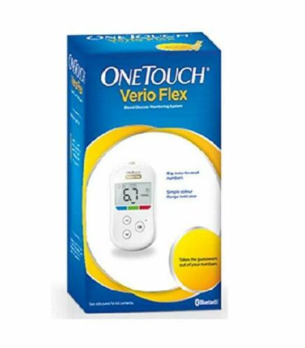 6 Pack OneTouch Verio Flex Blood Glucose Monitoring System ColorSure Technology