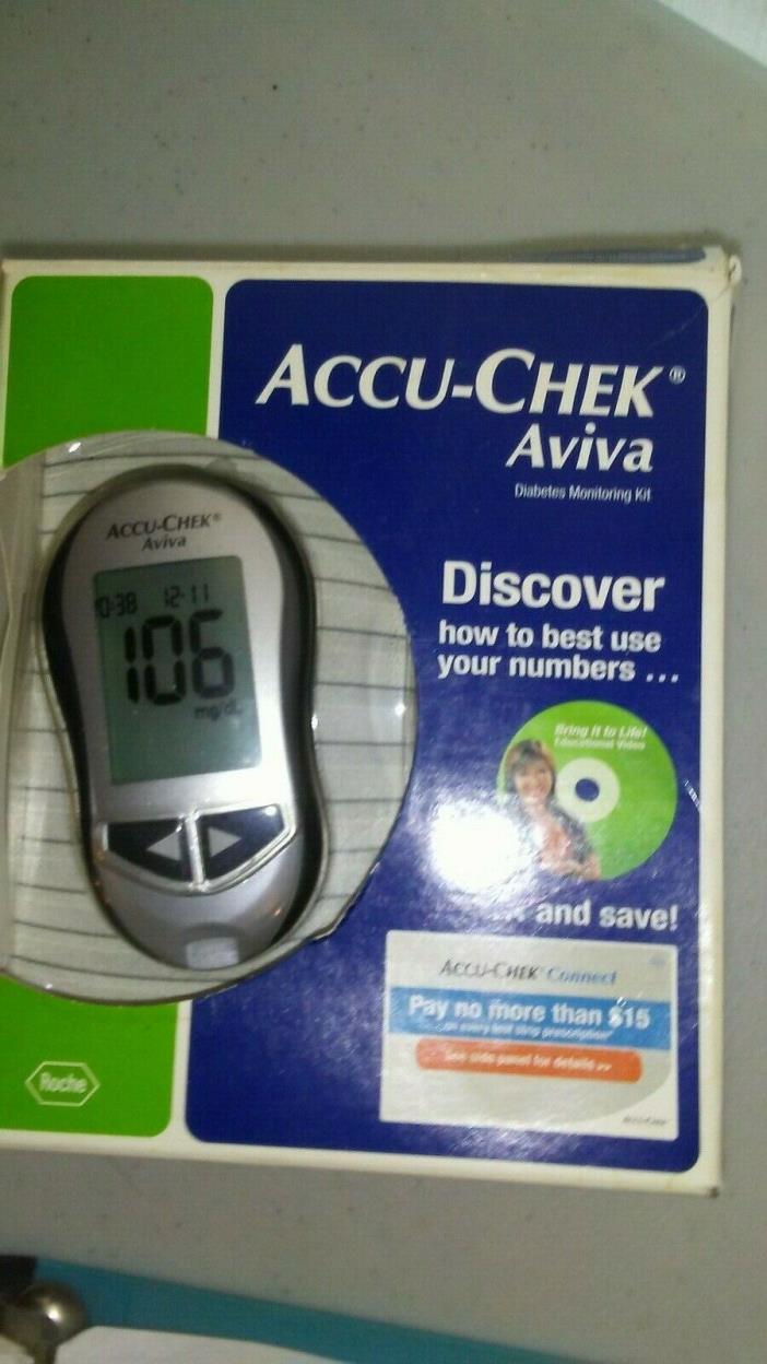 NIB AVIVA Discover Diabetic testing machine by Accu-Check  1x1315