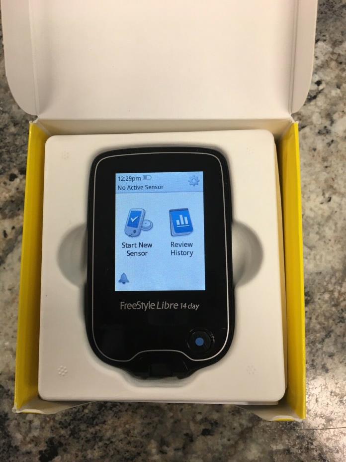 Libre Diabetes Glucose Monitoring Testing Reader Freestyle 14 Day