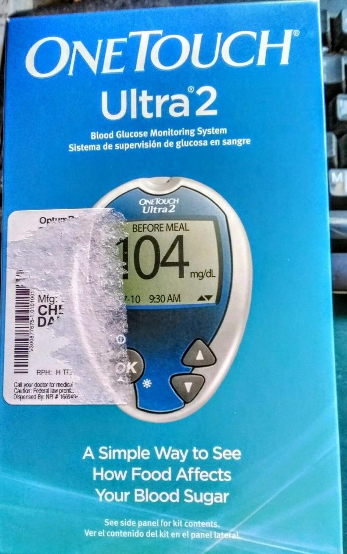 One Touch Ultra 2 Blood Glucose Monitoring System Lance Device, Lancets Unopened