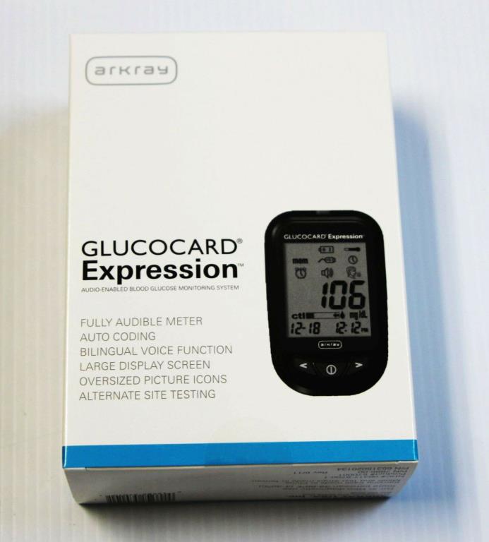 (Case of 16) Arkray Glucocard Expression Blood Glucose Monitor/Meter S70138 NIP