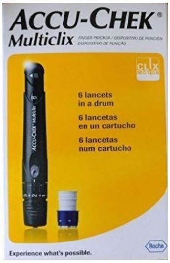 Accu-Chek Multiclix Lancing Device Factory Sealed Please Read