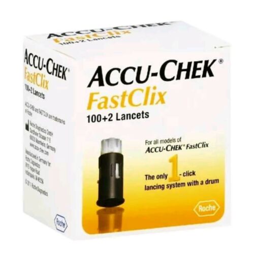 Accu-chek fastclix lancets 100+