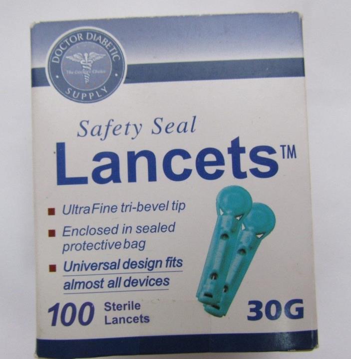 1 Box Specialty Medical Supplies Safety Seal Lancets 30G Ultra Fine 200