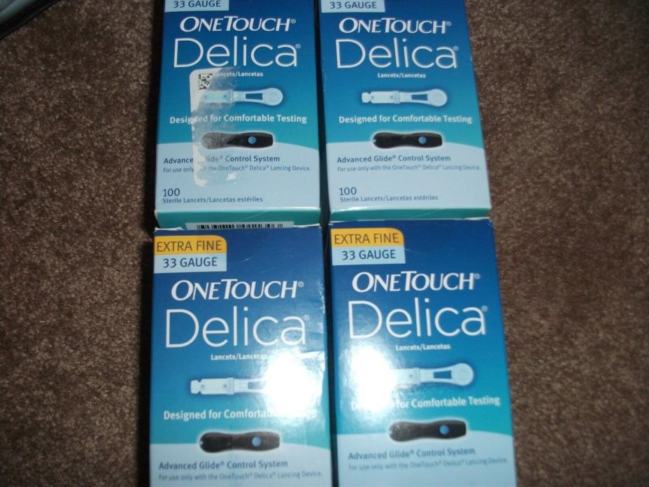 ONE TOUCH DELICA LANCETS SEALED