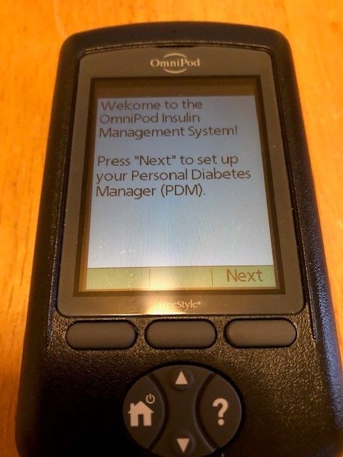 OmniPod PDM - Personal Diabetes Manager PDM-UST400 - Used in Good working order
