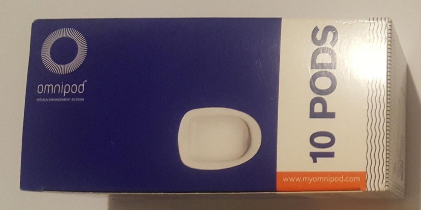 New Box of Omnipods 10 pods      exp. 01/04/2020