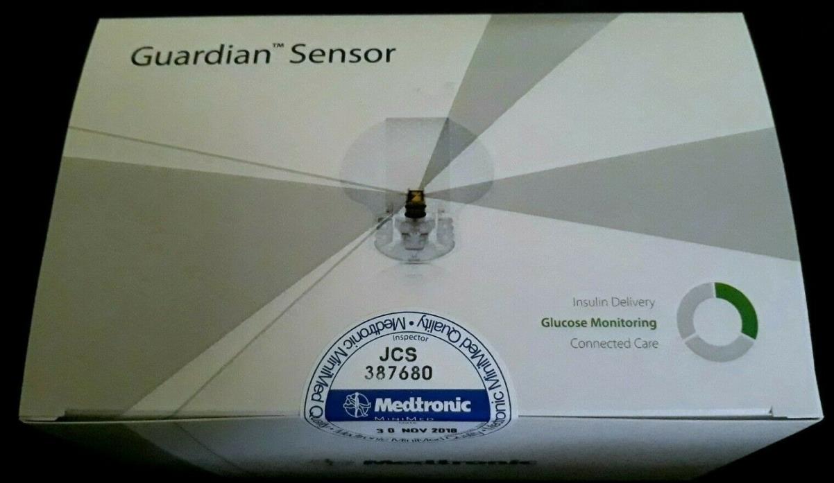 Guardian Sensor 3 - sealed box of 5 - expiry Nov 2019