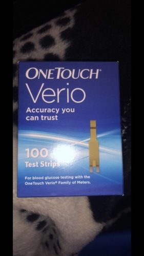 400 Ct ONE TOUCH VERIO TEST STRIPS ~ RETAIL BOX - EXP: 2020