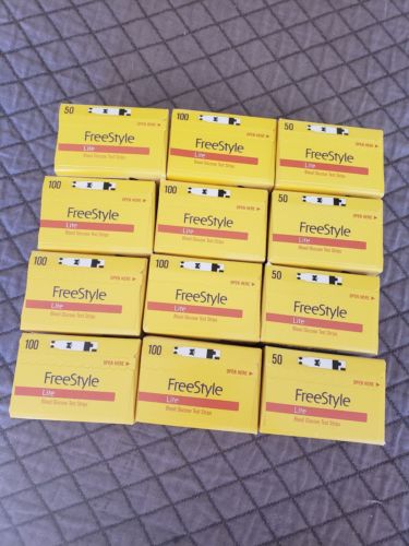 950 Freestyle Lite Glucose Test Strips Exp 2020