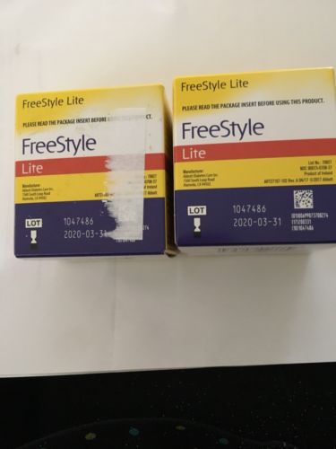 FreeStyle Lite Glucose Blood Test Strips