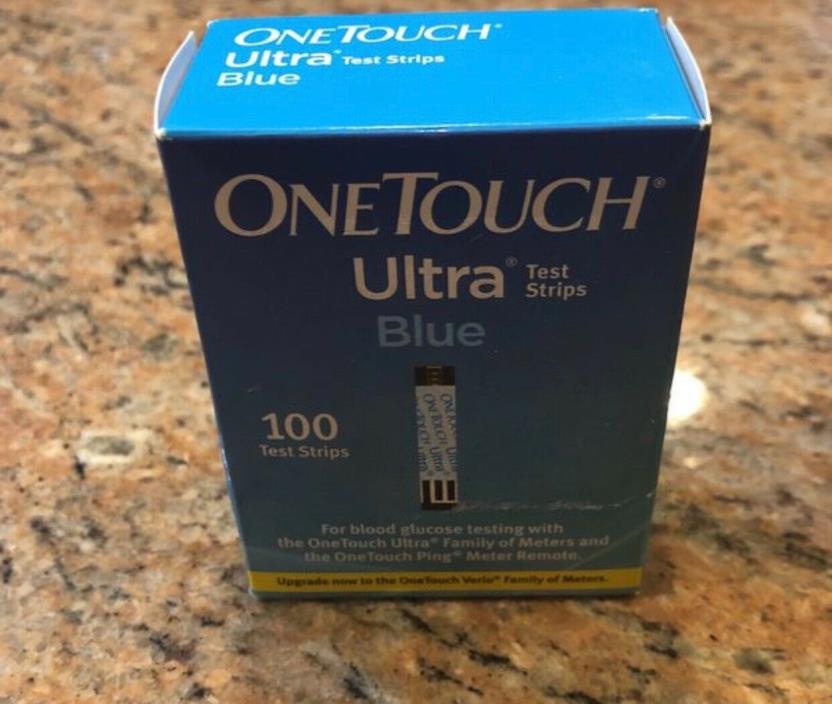One Touch Ultra Blue DME Diabetic Test Strips