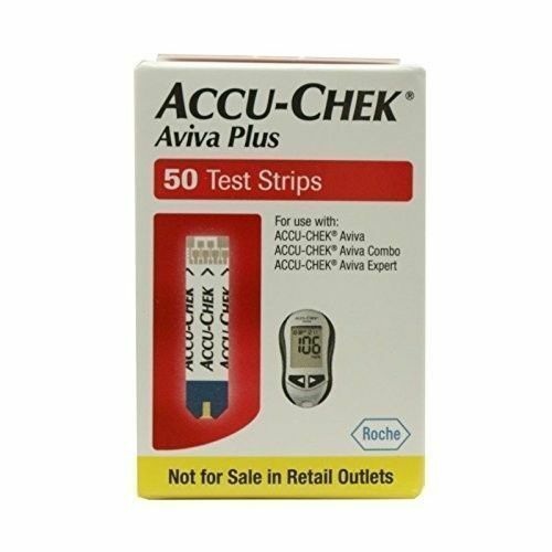 50 Accu-Chek Aviva Plus Diabetic Test Strips EXP 3/31/2020 FREE FAST SHIPPING