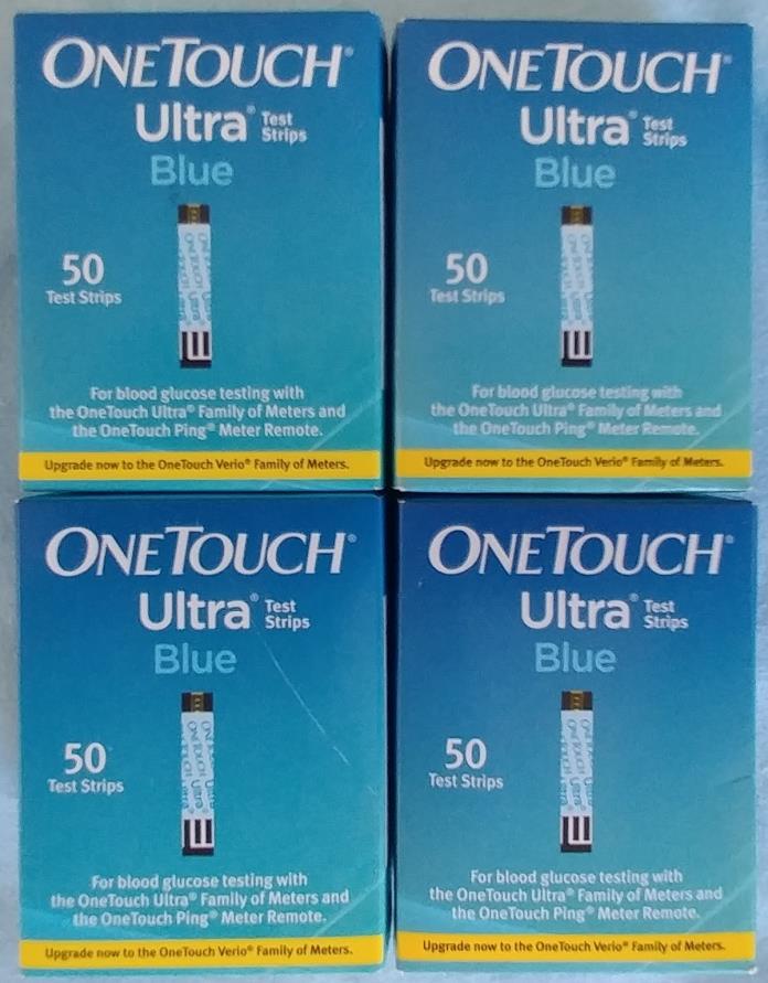 200 One Touch Ultra Test Strips Exp. 2019-05-31, 2019-06-30