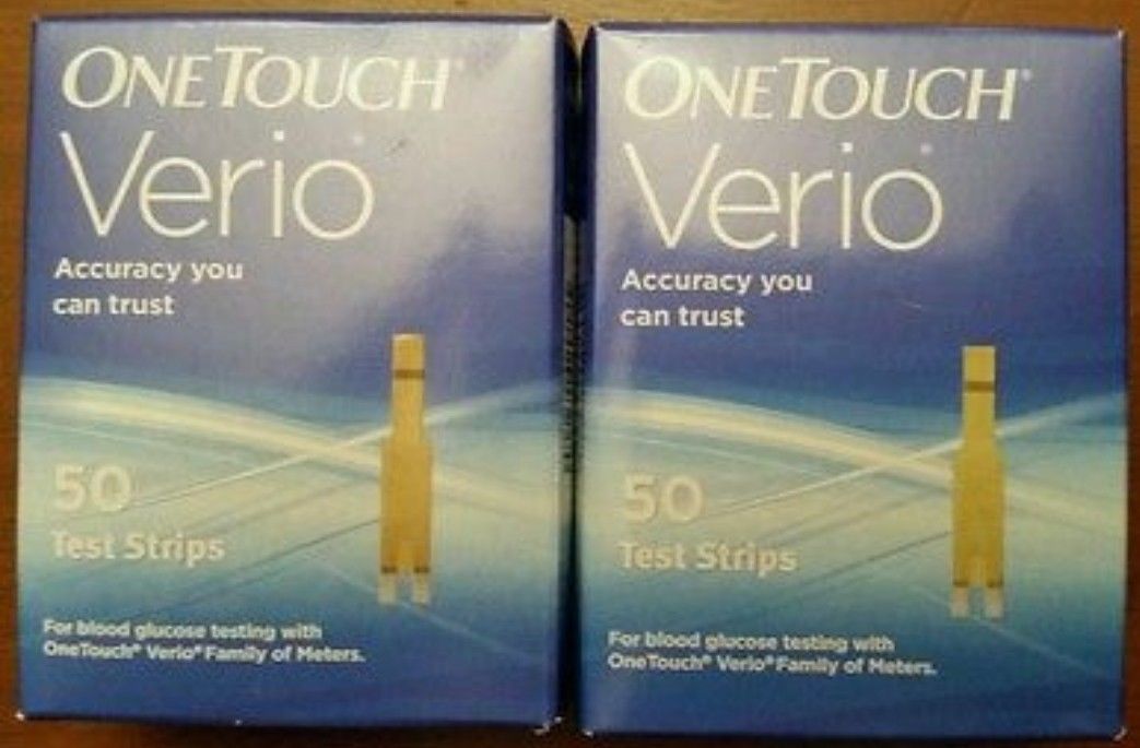 700 ONETOUCH VERIO DIABETIC TEST STRIPS- EXP. 02/2020 14 BOXES OF 50.