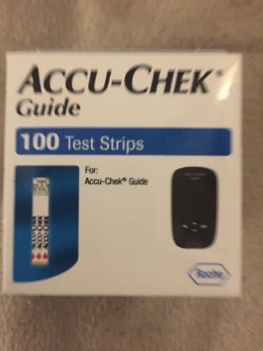 Accu Check Guide Glucose Diabetic Test Strips 100 CT