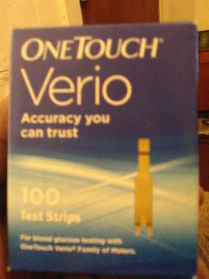 OneTouch Verio Blood Glucose Test Strips - 100 ct