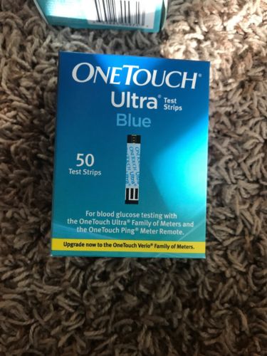 One touch ultra blue test strips (500 ct Test Strips strips) Exp 2019/12