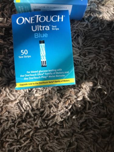 One touch ultra blue test strips (400ct Test Strips strips) Exp 2019/11