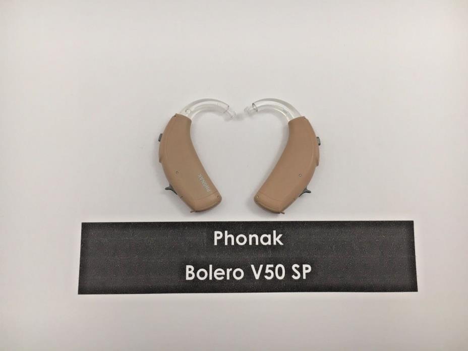 PHONAK™ BOLERO V50 SP HEARING AID PAIR  (FREE programming available)