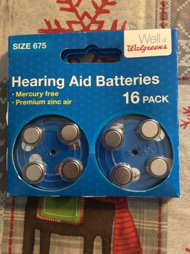 32 Hearing Aid Batteries Size 675 Walgreens Two 16 Packs Expiration Jan Oct 2020