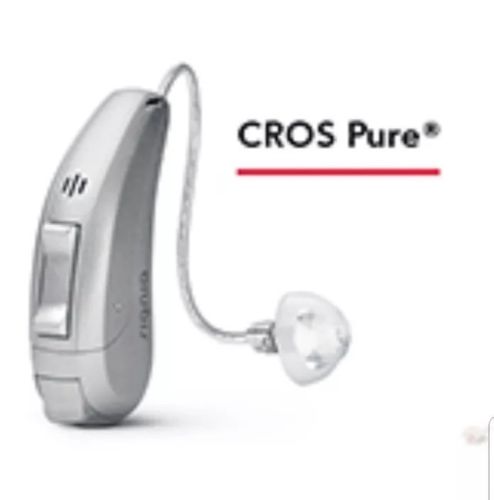 2018 1 Signia Siemens CROS Pure Nx RIC 312 Hearing Aid Single Sided Hearing Loss