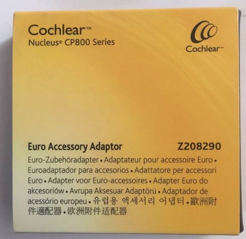 Brand New Cochlear Nucleus CP800 Euro Accessory Adapter (Z208290)