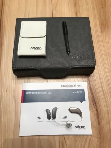 Oticon Alta 2 Pro miniRITE Hearing Aid Left side