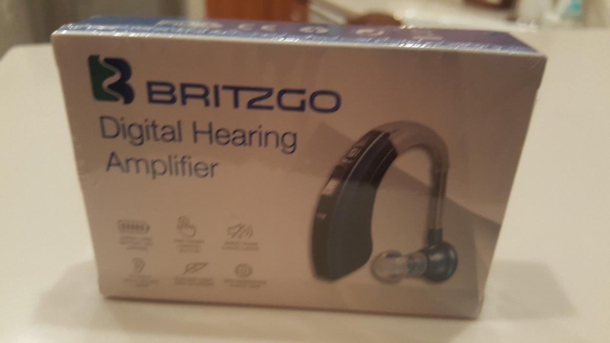 Britzgo BHA 220S Blue Digital Hearing Amplifier