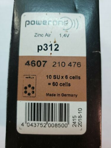 Power One P312 Hearing Air Batteries 2018 READ