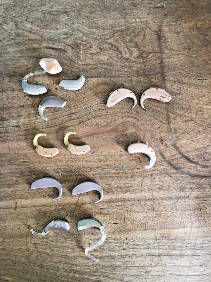 GN ReSound Live Canta 7 Metrix Hearing Aid Phonak Lot As Shown For Parts Repair