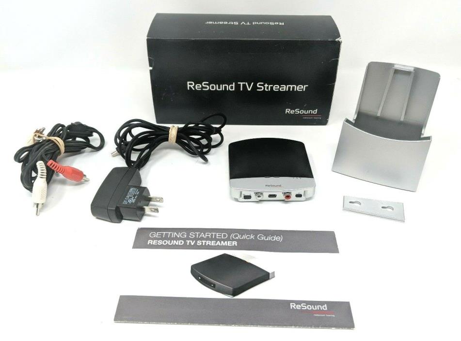 ?? ReSound Unite TV Streamer Hearing SAS-2 for Resound Hearing Aids Used