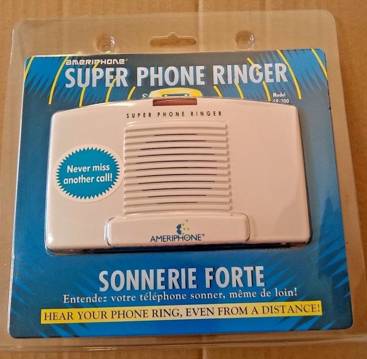 Ameriphone Super Phone Ringer NEW Model SR-200 Hearing Impaired Assistance